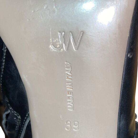 Jason Wu Boots Leather Ankle Bootie Lace Up Whip Stitch Made in Italy - Picture 8 of 11